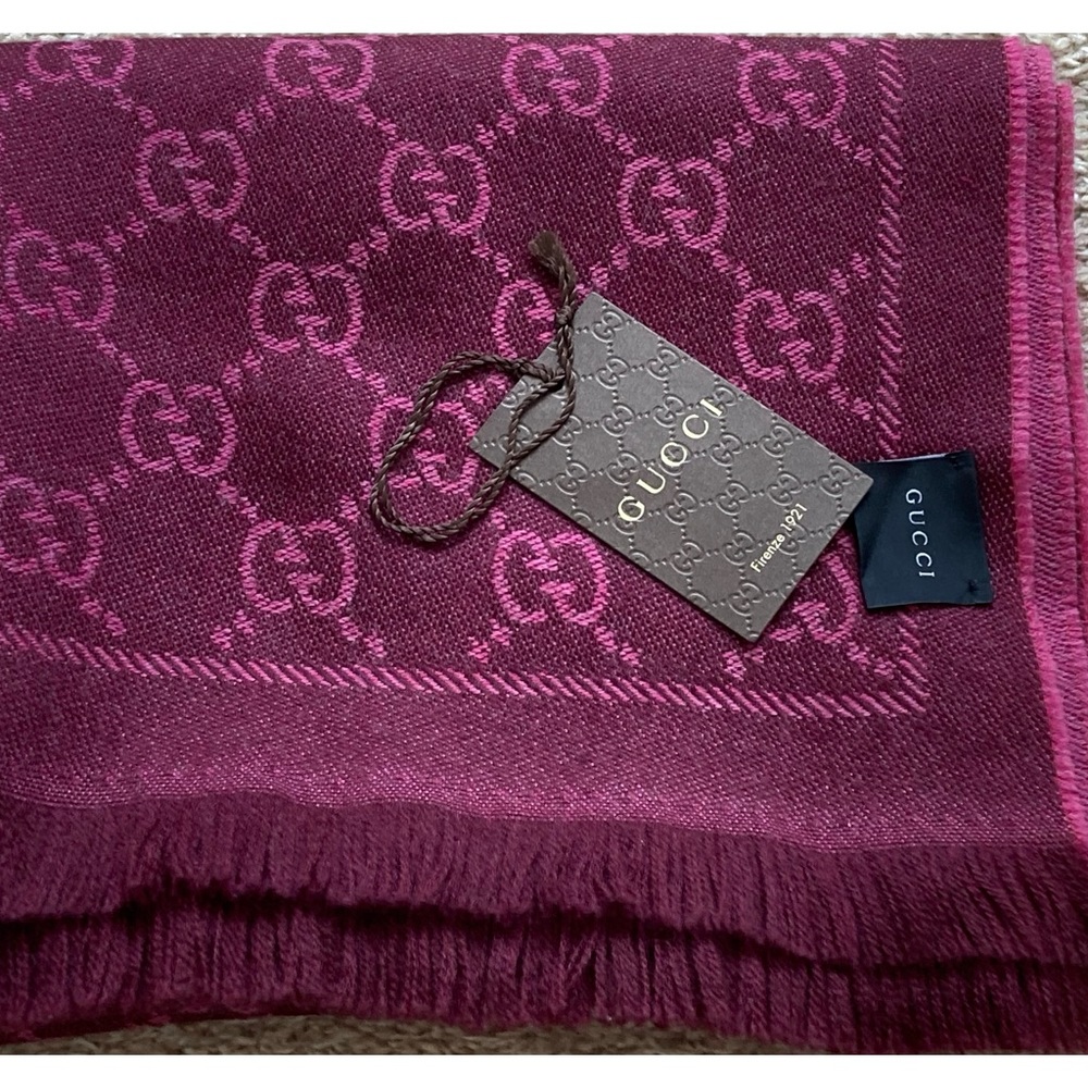 Authentic Gucci Wool Scarf